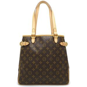 Louis Vuitton Monogram Batignolles Vertical Tote Bag Brown
